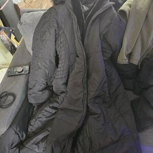 Torrid Black Puffer Coat